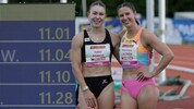 ÖLV-Rekordlerin Isabel Posch (l.) und Leni Lindner sind am Wochenende im griechischen Volos am ...