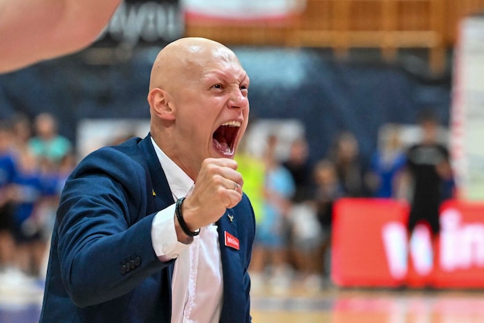 Bulls-Coach Klym Artamonov war außer sich vor Freude.