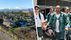 David Alaba und Co. residieren im luxuriösen Hotel Ritz-Carlton Bacara in Goleta bei Santa ...