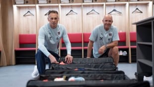 Walter Lachnit (li.) und Jovo Marjanovic
