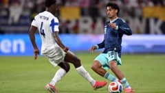 Nathaniel Brown (re.) könnte schon bald für den FC Bayern auflaufen.
