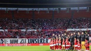 Bei der Hymne wird es eine Neuerung geben. 