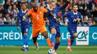 Die Elfenbeinküste überraschte gegen Frankreich.