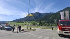 Auch der Rettungshubschrauber C12 stand im Einsatz.