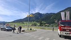 Auch der Rettungshubschrauber C12 stand im Einsatz.