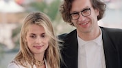Wim Wenders und Kinski 1993 während der Filmfestspiele von Cannes