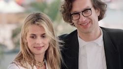 Wim Wenders und Kinski 1993 während der Filmfestspiele von Cannes