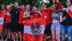 Österreichs Fans freuen sich auf die drei Gruppenspiele. Alleine in Wien können die Duelle an 55 ...