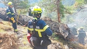 NÖ-Florianis eilen ihren Kameraden in Italien vorsorglich zu Hilfe – hier ein Bild aus einem ...