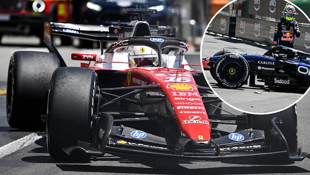 Charles Leclerc set the fastest time in the first Monaco practice session, while RB driver Isack ...