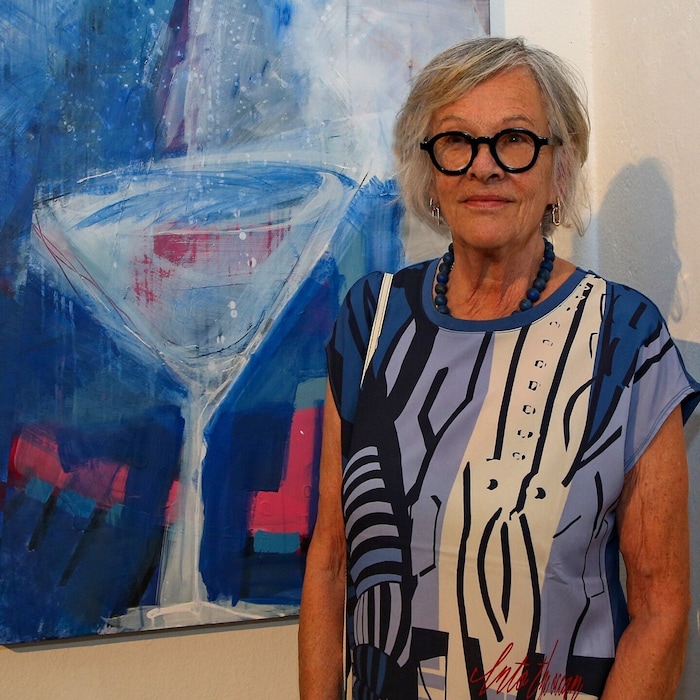 „Mit meiner Kunst will ich eine Verbindungskultur schaffen“, sagt Sylvia Galos.