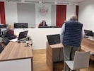 Privatissimum in Eisenstadt mit der Staatsanwältin, der Richterin und dem Angeklagten. Sonst war ...