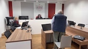 Privatissimum in Eisenstadt mit der Staatsanwältin, der Richterin und dem Angeklagten. Sonst war ...