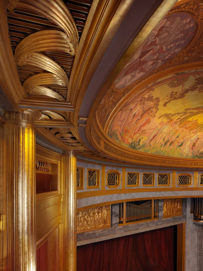 Zuschauerraum des Théâtre des Champs-Élysées.