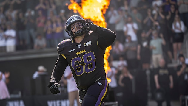 Vikings-Footballer Nick Wiens.