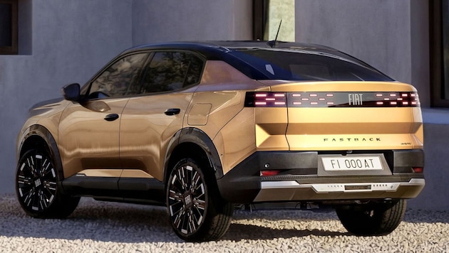 Fiat Grizzly Fastback: unter 4,50 m lang, mit abfallender Dachlinie