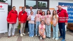 Stockerlplatz beim Erste-Hilfe-Bewerb: Die Gruppe vom BG Tamsweg schaffte es auf den zweiten ...