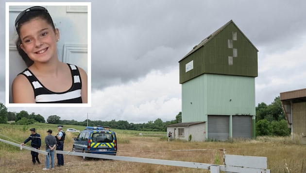 In Frankreich wurde die Leiche der elfjährigen Lyhanna in einem Silo gefunden. Der mutmaßliche ...