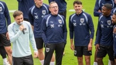 Das ÖFB-Team singt „I am from Austria“