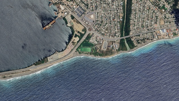 Kingston, die Hauptstadt Jamaicas, liegt an der Südostküste der Insel