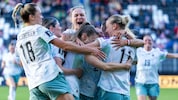 Jubel bei den ÖFB-Frauen