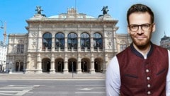 Kabarettist Martin Frank tritt bald auch in der Wiener Staatsoper auf. 