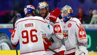 Babyglück bei Thomas Raffl (M.).