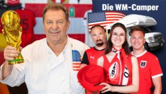 Im WM-Fieber: Die „Krone“ besuchte Lokalchef Harald Neuweg in Florida.
