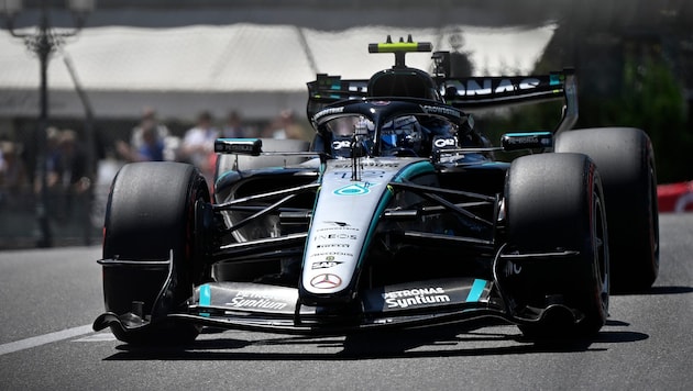 Kimi Antonelli was the fastest in the third Monaco practice session.