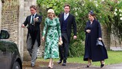 Prinzessin Beatrice (GB), Edoardo Mapelli Mozzi (GB), Prinzessin Eugenie (GB), Jack Brooksbank, ...