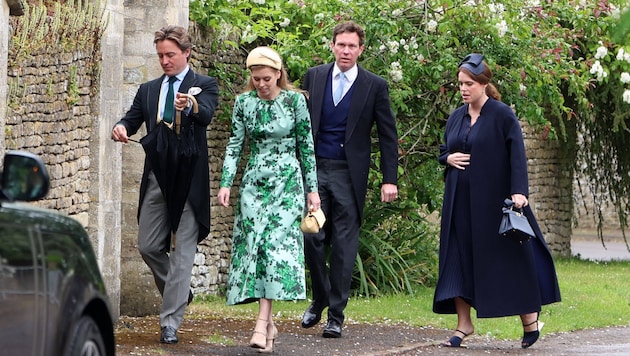 Prinzessin Beatrice (GB), Edoardo Mapelli Mozzi (GB), Prinzessin Eugenie (GB), Jack Brooksbank, ...