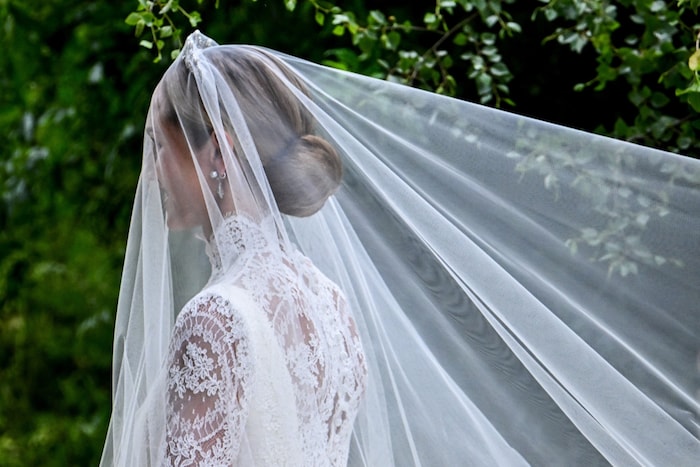 Harriet Sperling trug eine Familien-Tiara von Pragnell.