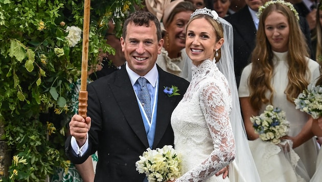 Traumhochzeit bei den Royals: Peter Phillips und Harriet Sperling haben geheiratet