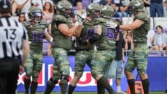 Die Vienna Vikings jubeln über den dritten Sieg in der AFLE – Erzrivale Rhein Fire wurde 24:10 ...