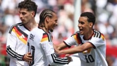 Leroy Sane (Bildmitte) erzielte den 2:1-Siegtreffer.