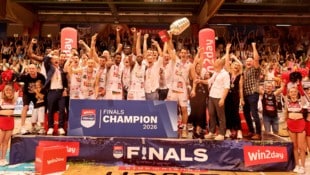 Kapfenberg ist neuer Meister der Basketball-Liga.