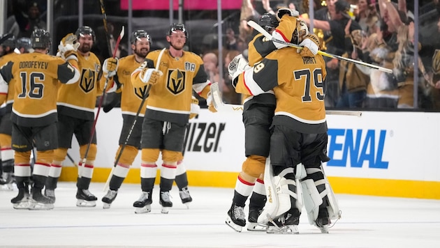 Jubel bei den Golden Knights