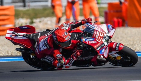 Marc Márquez holt sich den Sieg in Ungarn.