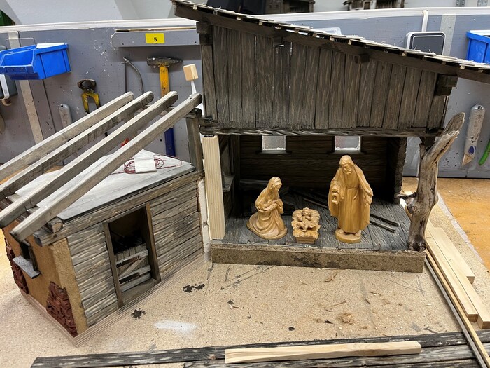Probewohnen für die ersten Figuren