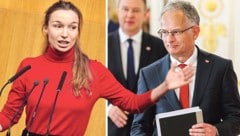 NEOS-Abgeordnete Sophie Wotschke wehrt sich gegen Pläne zur Erhöhung der Förderung für Parteien ...