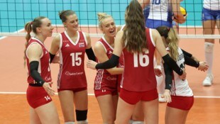 Österreichs Volleyball-Frauen holte den ersten Sieg in der European League.