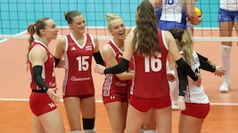Österreichs Volleyball-Frauen holte den ersten Sieg in der European League.