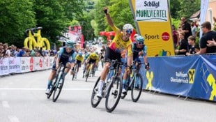 Team Vorarlberg-Fahrer Dominik Röber triumphierte auf der Schlussetappe.