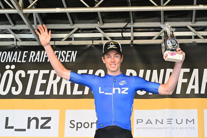 Kilian Feurstein hatte sich den Sieg auf der dritten Etappe geholt.