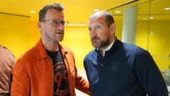 99ers-Präsident Herbert Jerich (li.) und Sportchef Pinter sind auf Spielersuche.