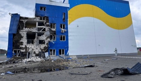 „Russland hat absichtlich genau diese Anlage der nuklearen Infrastruktur getroffen“, meint der ...