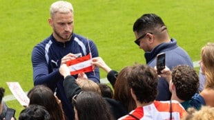 Marko Arnautovic soll am Montag wieder ins Training einsteigen.
