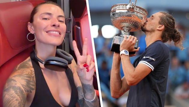 Sophia Thomalla reist zur Zverev-Party nach.