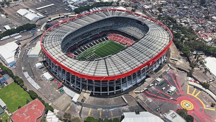 Das Aztekenstadion in Mexiko-Stadt