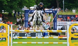 Katherina Rhomberg auf ihrem „Colestus Cambridge“.